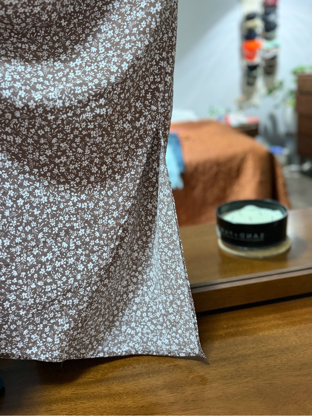 Altar'd State Brown Floral Maxi Skirt - Picture 3 of 4